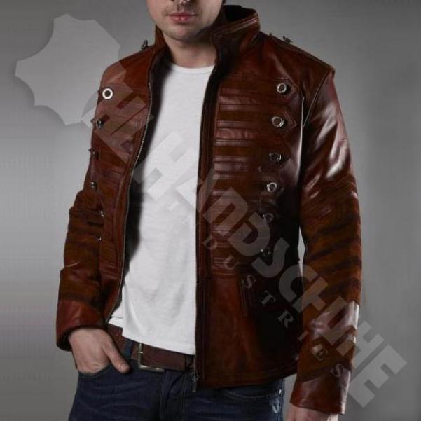 Leather Fashion Jackets - HM-554
