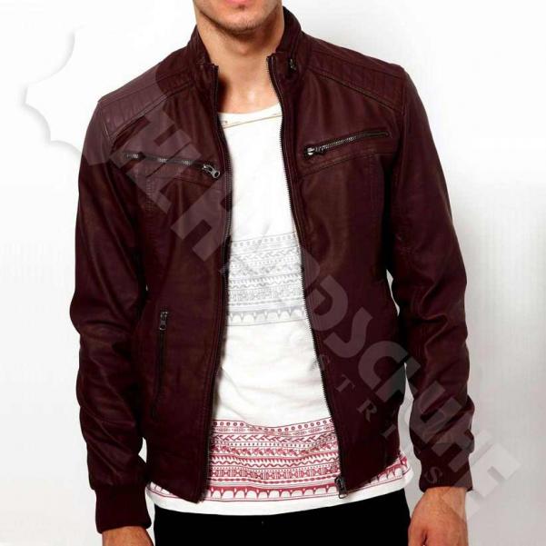 Leather Fashion Jackets - HM-556