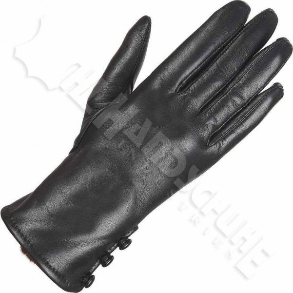 Leather Fashion Gloves - HM-665