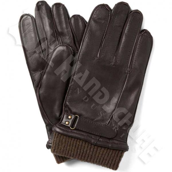 Leather Fashion Gloves - HM-670