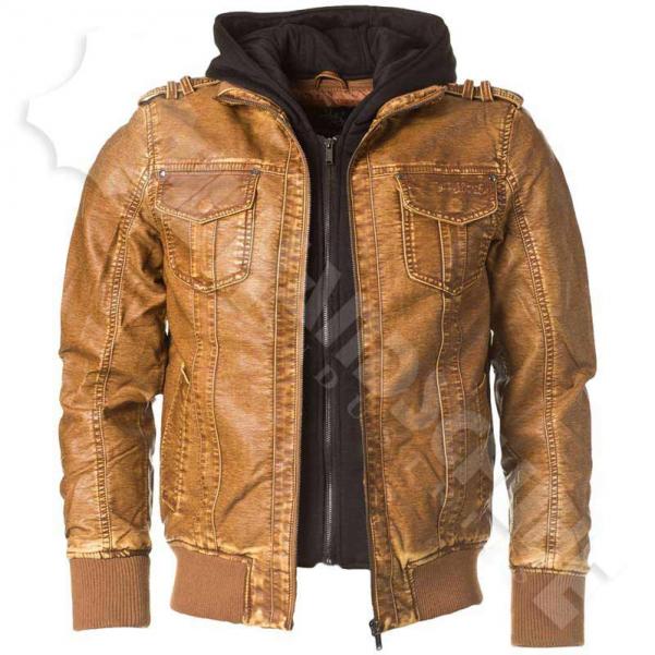 Leather Fashion Jackets - HM-569