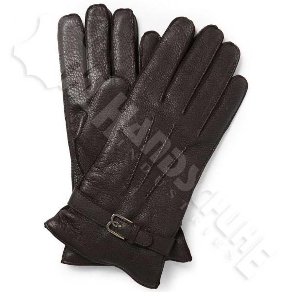 Leather Fashion Gloves - HM-671