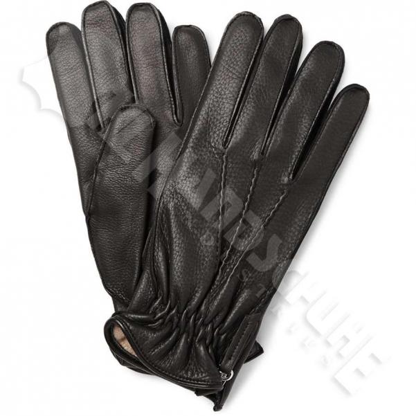 Leather Fashion Gloves - HM-672