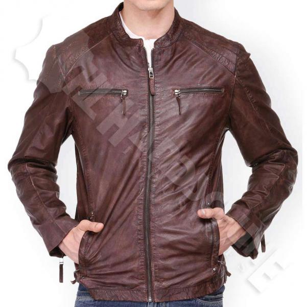 Leather Fashion Jackets - HM-574