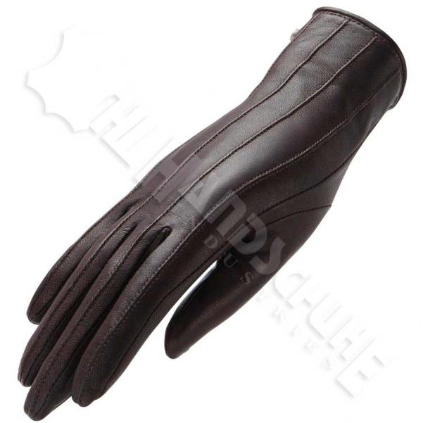 Leather Fashion Gloves - HM-677