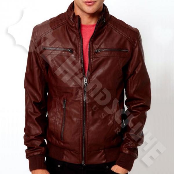 Leather Fashion Jackets - HM-575
