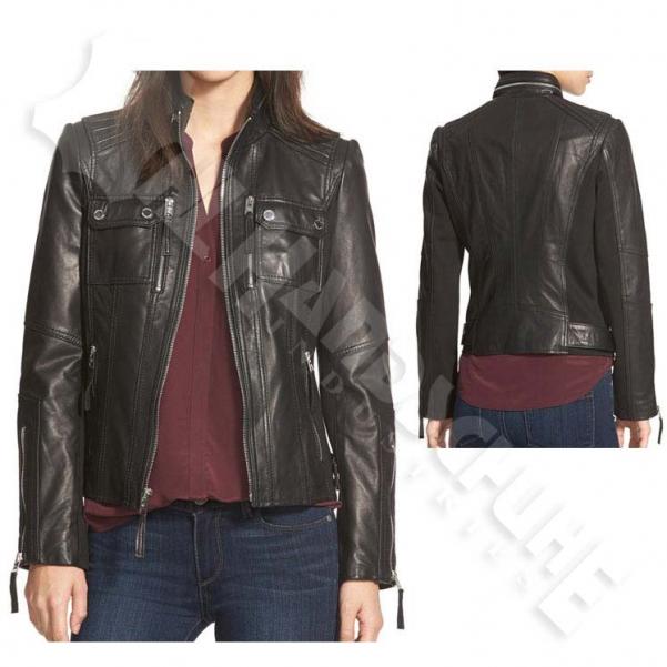 Leather Fashion Jackets - HM-581