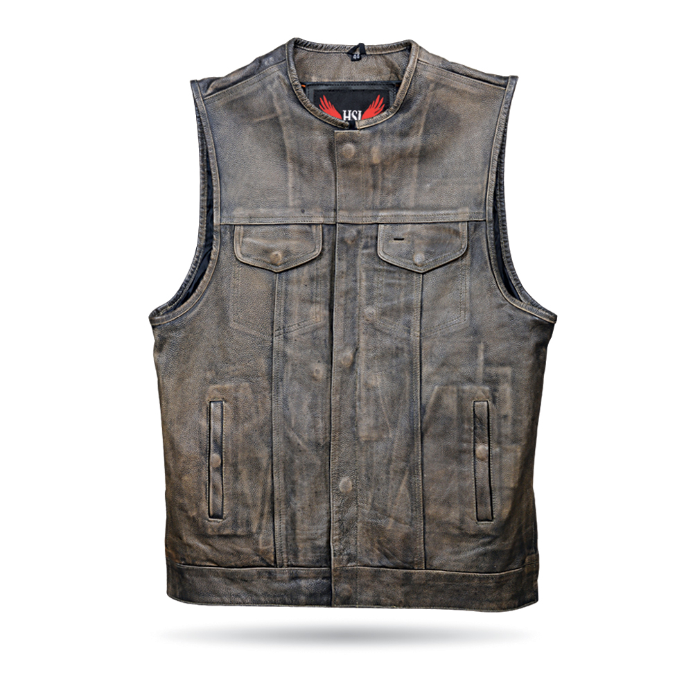 Leather Vests - HM-920